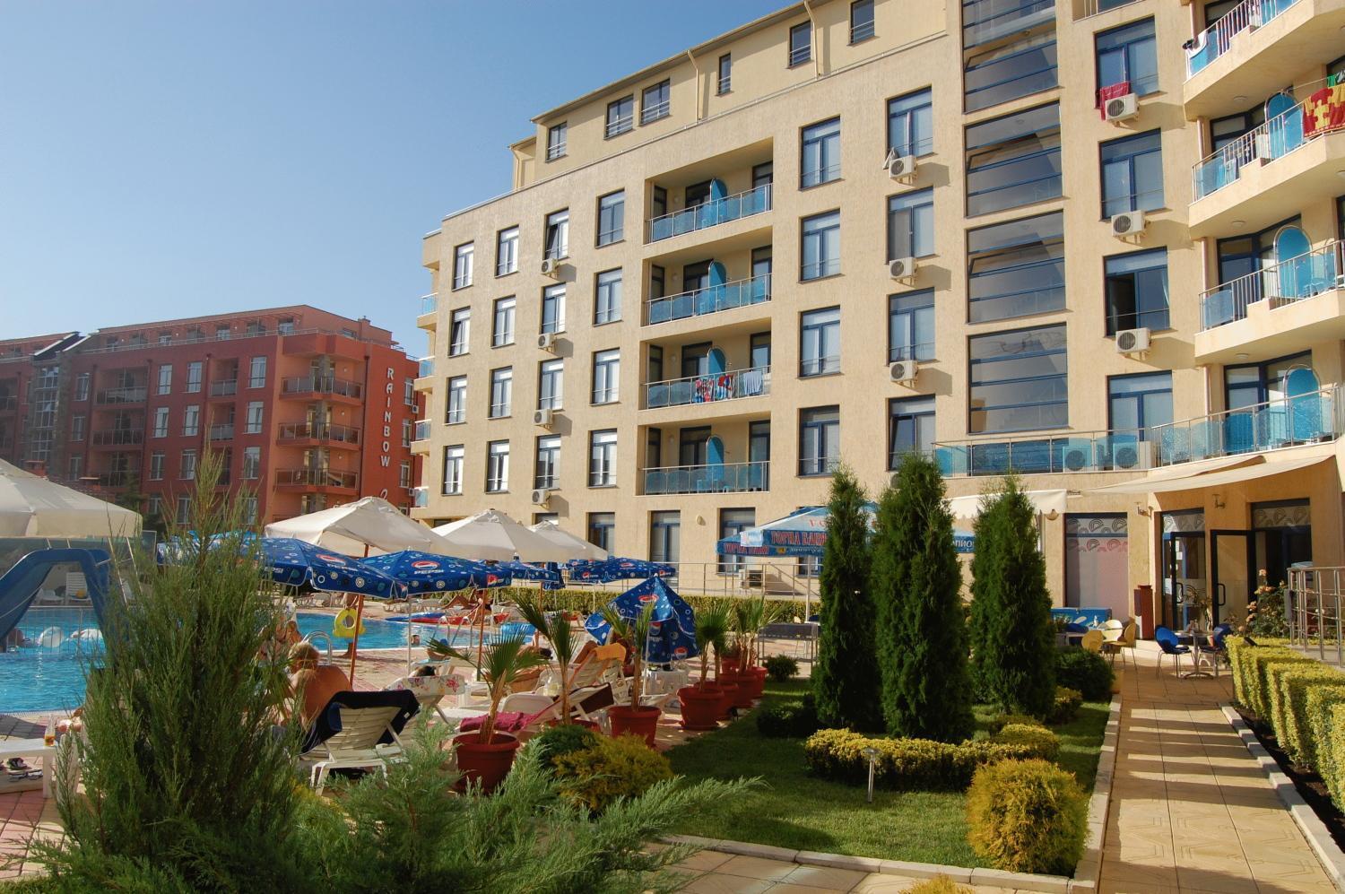 Rainbow 1 Holiday Complex Солнечный берег Экстерьер фото